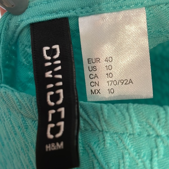 Turquoise dress, great for a wedding guest! - Picture 4 of 4